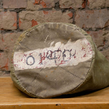 Load image into Gallery viewer, Canvas Green Cylinder Bottom Tote Small (RE-S004)