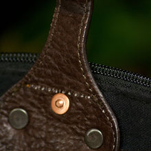 Load image into Gallery viewer, Canvas Tan Cylinder Bottom Tote Large (RE-S003)