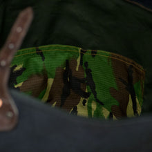 Load image into Gallery viewer, Canvas Tan Cylinder Bottom Tote Large (RE-S003)