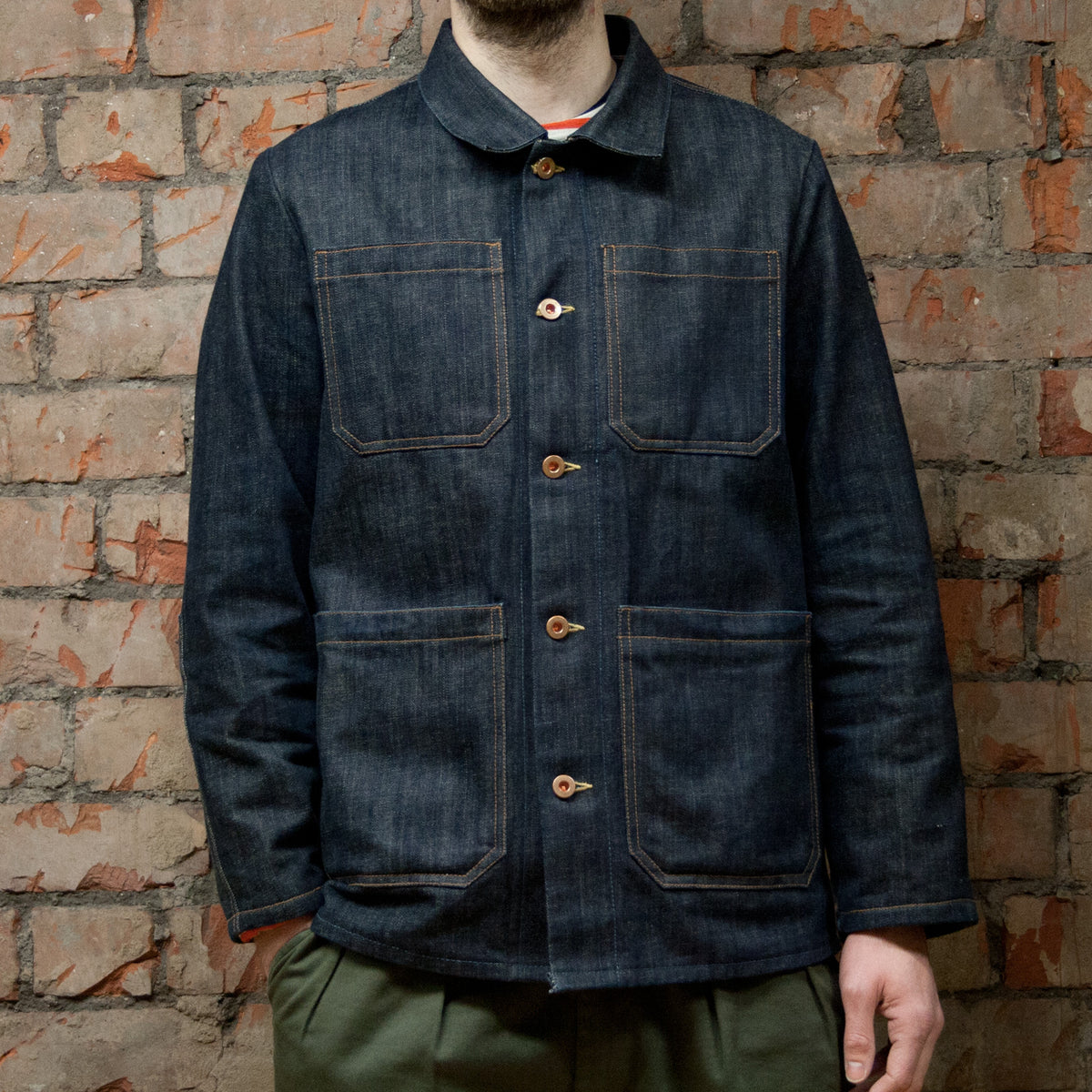 5414 Denim Chore Jacket – Darned Fine Workshop