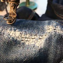 Load image into Gallery viewer, Darned Denim Repair