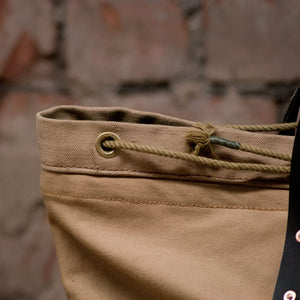 Canvas Tan Tote Large (RE-S001)
